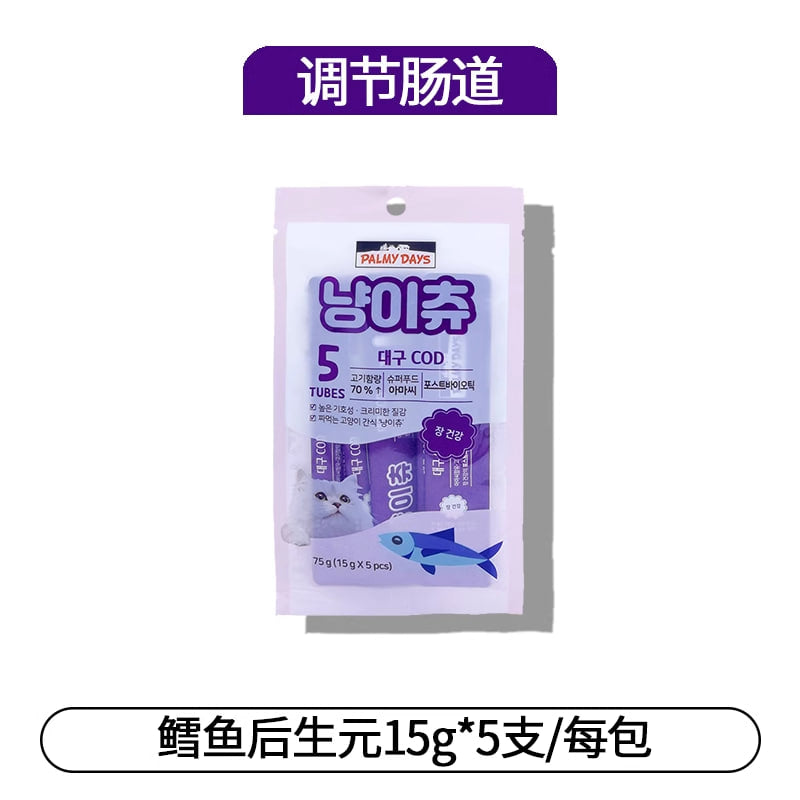 Palmy Days cat strips 15g*5/pack 帕美德猫条15g*5/包