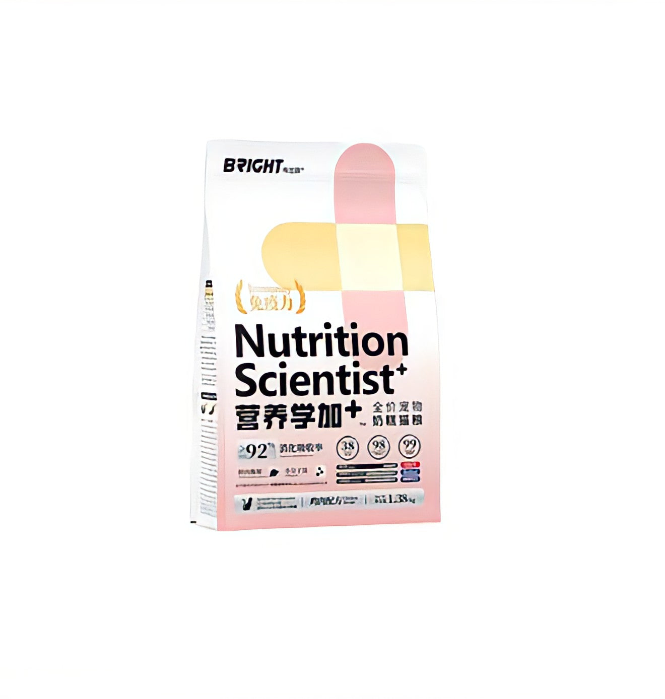 Bright Nutritional Kitten Milk Cake + Freeze-Dried (Chicken Formula) 布兰德营养学加幼猫奶糕+冻干(鸡肉配方)1.38KG