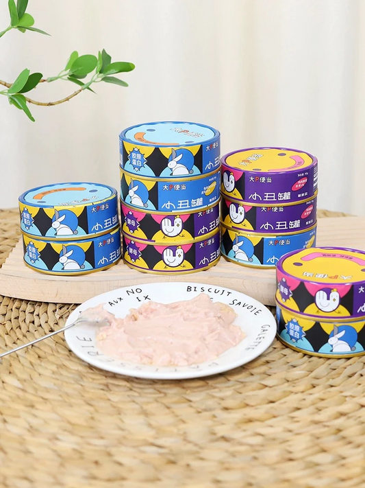 Big P Bento The Clown Can Mousse Cat Staple Food 95g 大P便当小丑慕斯罐猫主食罐 95g