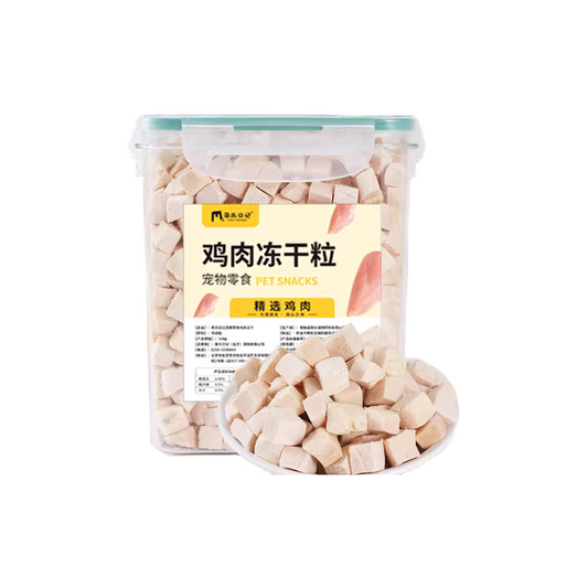 Chicken freeze-drying barrel 500g 鸡肉冻干桶500g